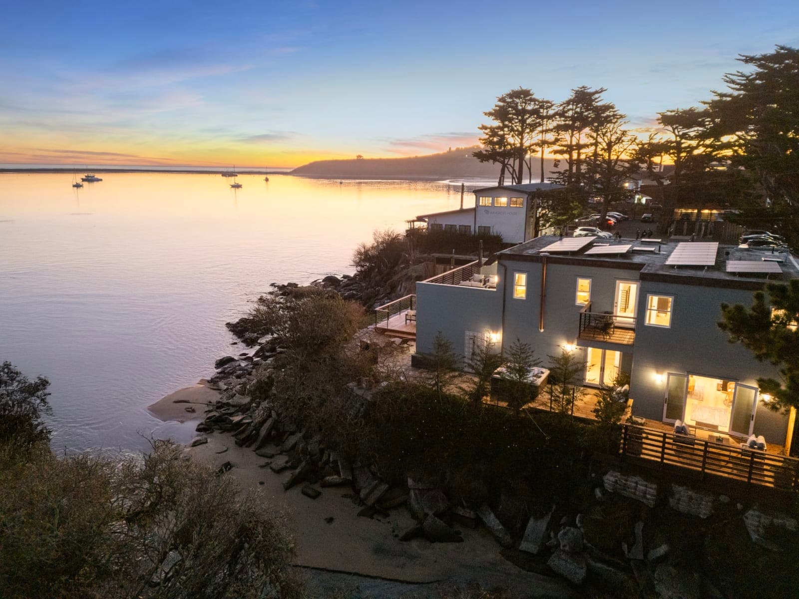Experience the Pinnacle of Coastal Living at Harbour House
